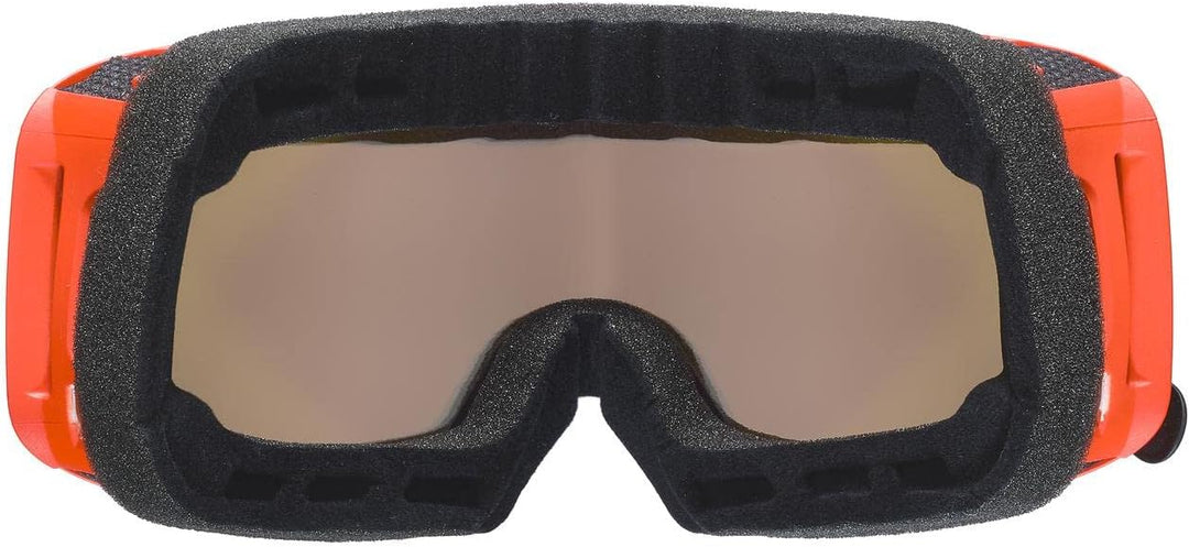 uvex Unisex Saga To Skibrille (1er Pack) Einheitsgrösse fierce red/red-LGL clear, Einheitsgrösse fie