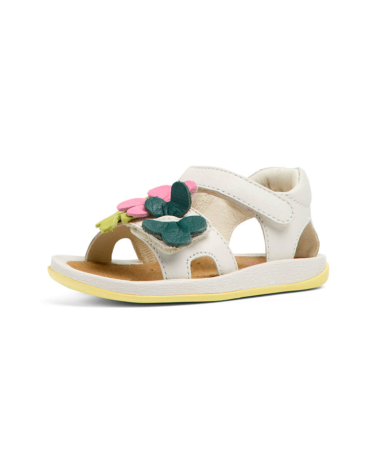 Camper Baby - Mädchen Bicho K800523Flat Sandal 21 EU Weiss 001 Tws, 21 EU Weiss 001 Tws