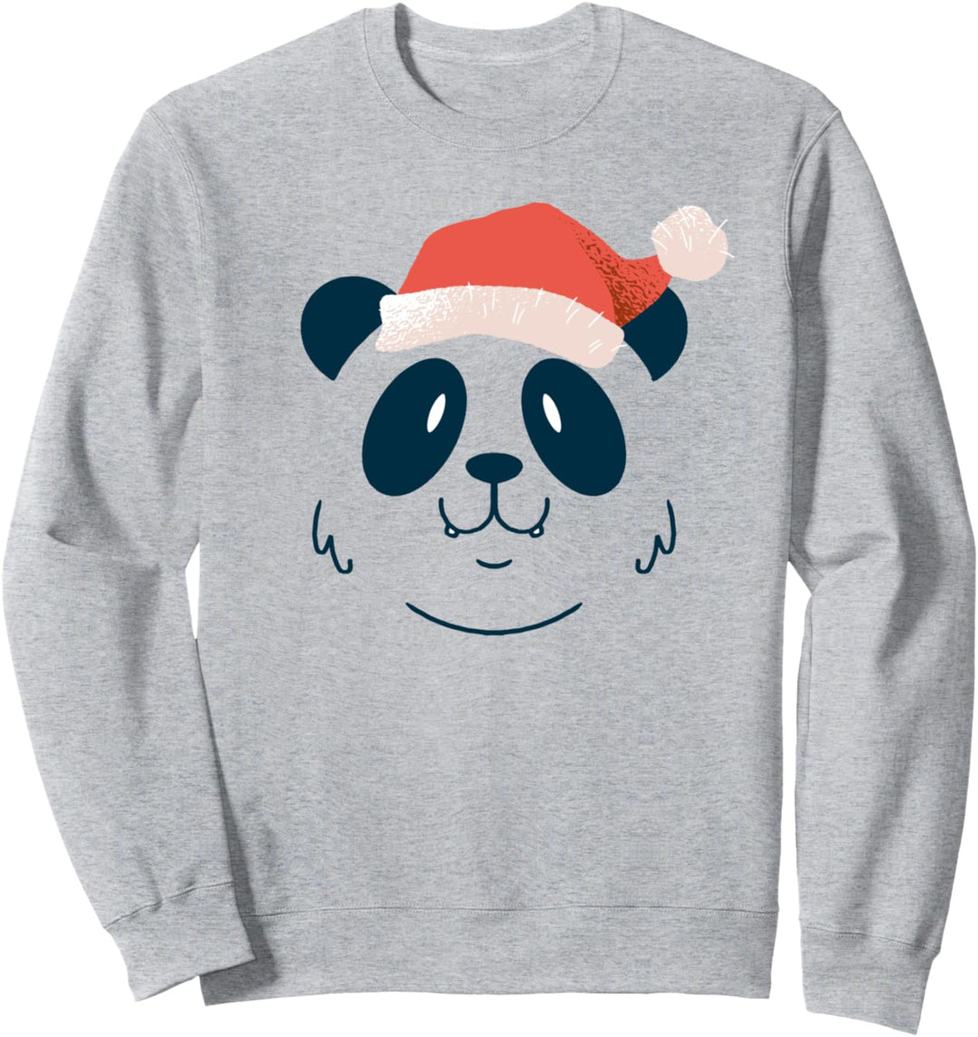 Panda Cute Christmas Pajama Sweatshirt
