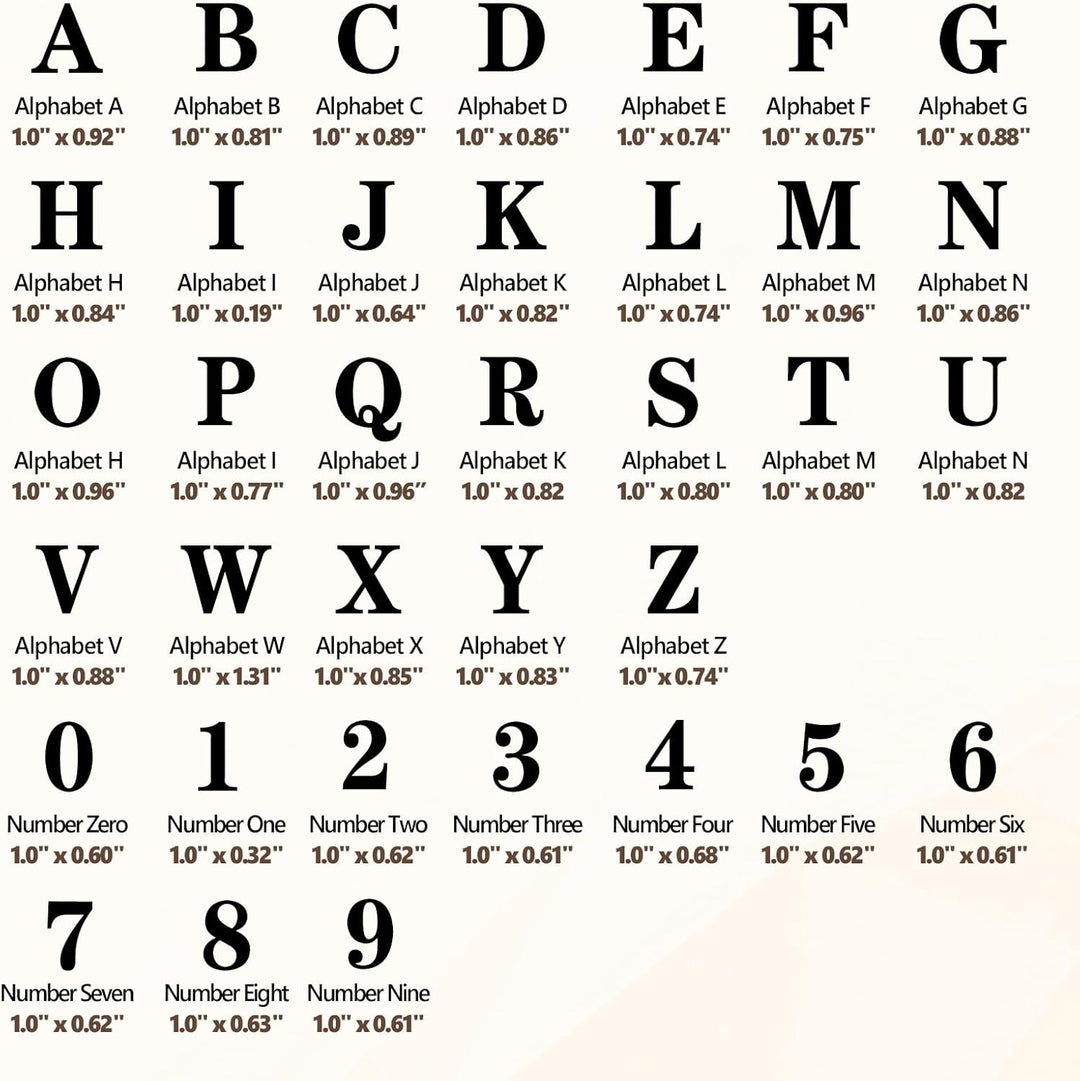Mini Brandeisen Kit, 26 Buchstaben und 10 Zahlen, personalisierte Brandeisen mit 3 Griffen für Holz,