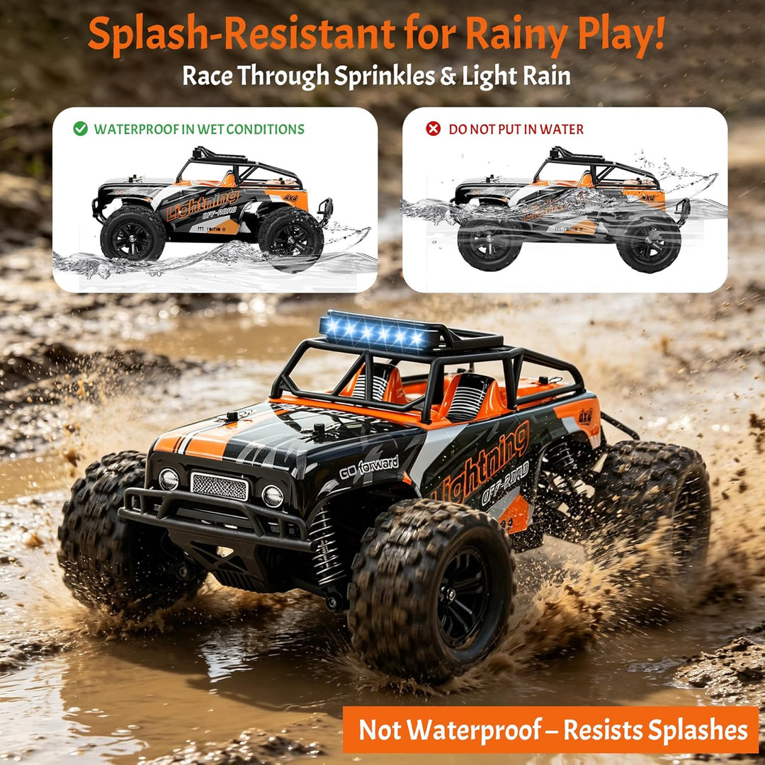 JOYTREKY Ferngesteuertes Auto, RC Auto 1：18 Monster Truck 45KM/H 4WD Geschenk fürTeenager Erwachsene