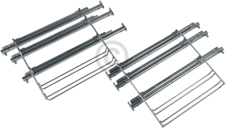 Teleskopauszug kompatibel mit BOSCH 00708430 HEZ338357 Vollauszug 3fach rechts und links für Backofe