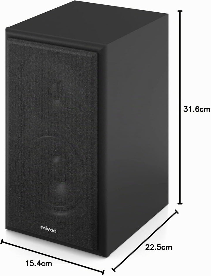 mivoc HM5 HiFi Lautsprechersystem (1 Paar)