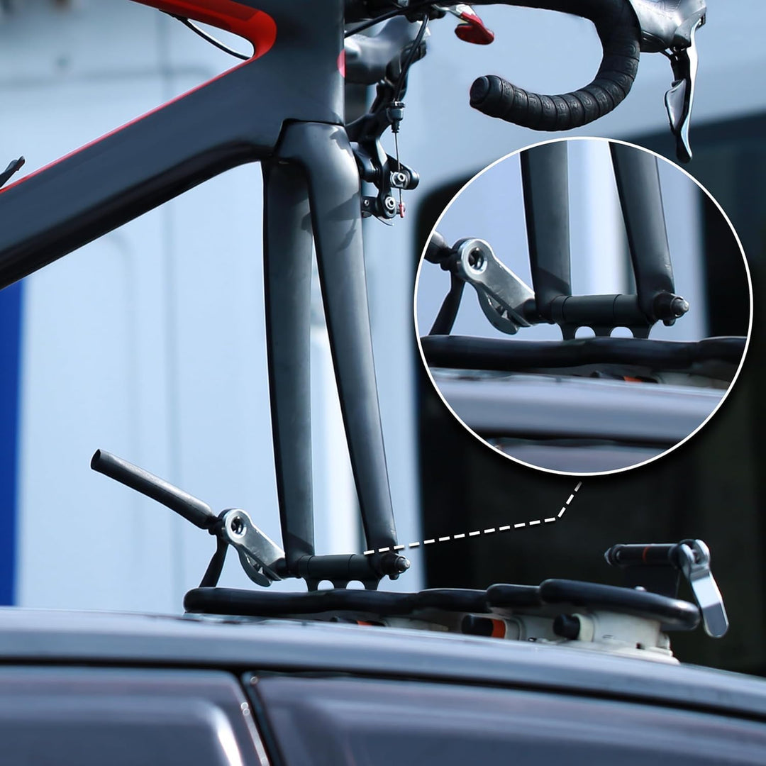 Fahrrad Gabelhalterung Vielseitiger Fahrrad Vorderradgabel Transport Halterung aus Aluminiumlegierun