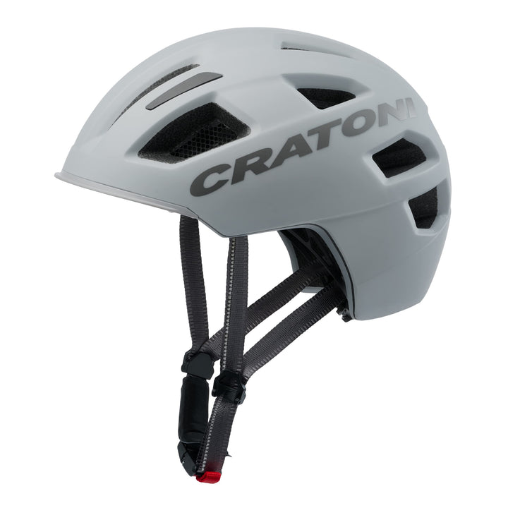 Cratoni Fahrradhelm C-Pure grau matt, M