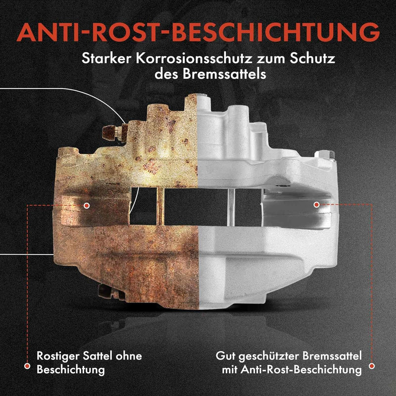 Frankberg 2x Bremssattel Hinterachse Links Rechts Kompatibel mit 9-5 YS3E 2.0L-3.0L 1997-2001 9-5 Ko