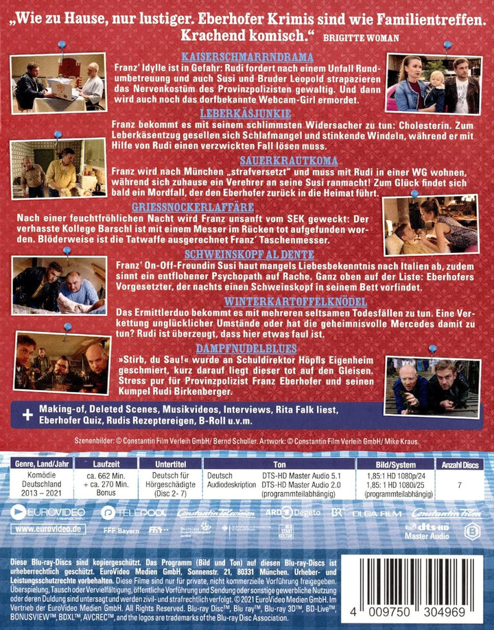 Die Eberhofer Siemer Box [Blu-ray], Blu-ray