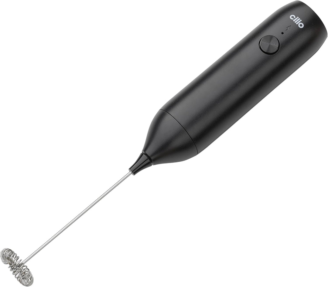 CILIO Milchaufschäumer AMICO für perfekten Milchschaum zu Hause, Elektrischer Milchschäumer mit USB-