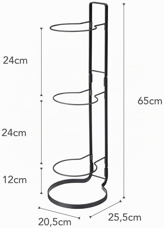 Ball stand - black