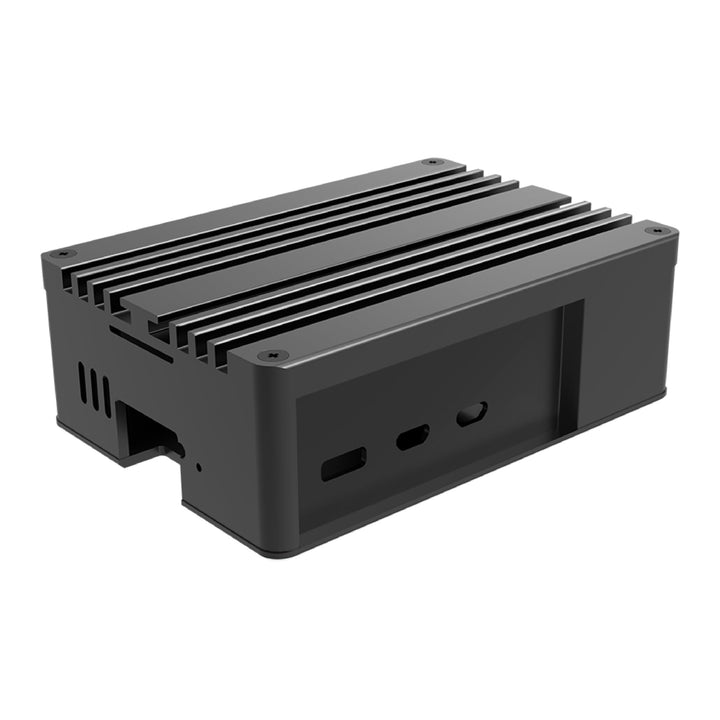 Akasa Pi-5 Pro, Aluminum Raspberry Pi 5 Case with Heatsink, Fanless Passive Cooling, Concealed Micro
