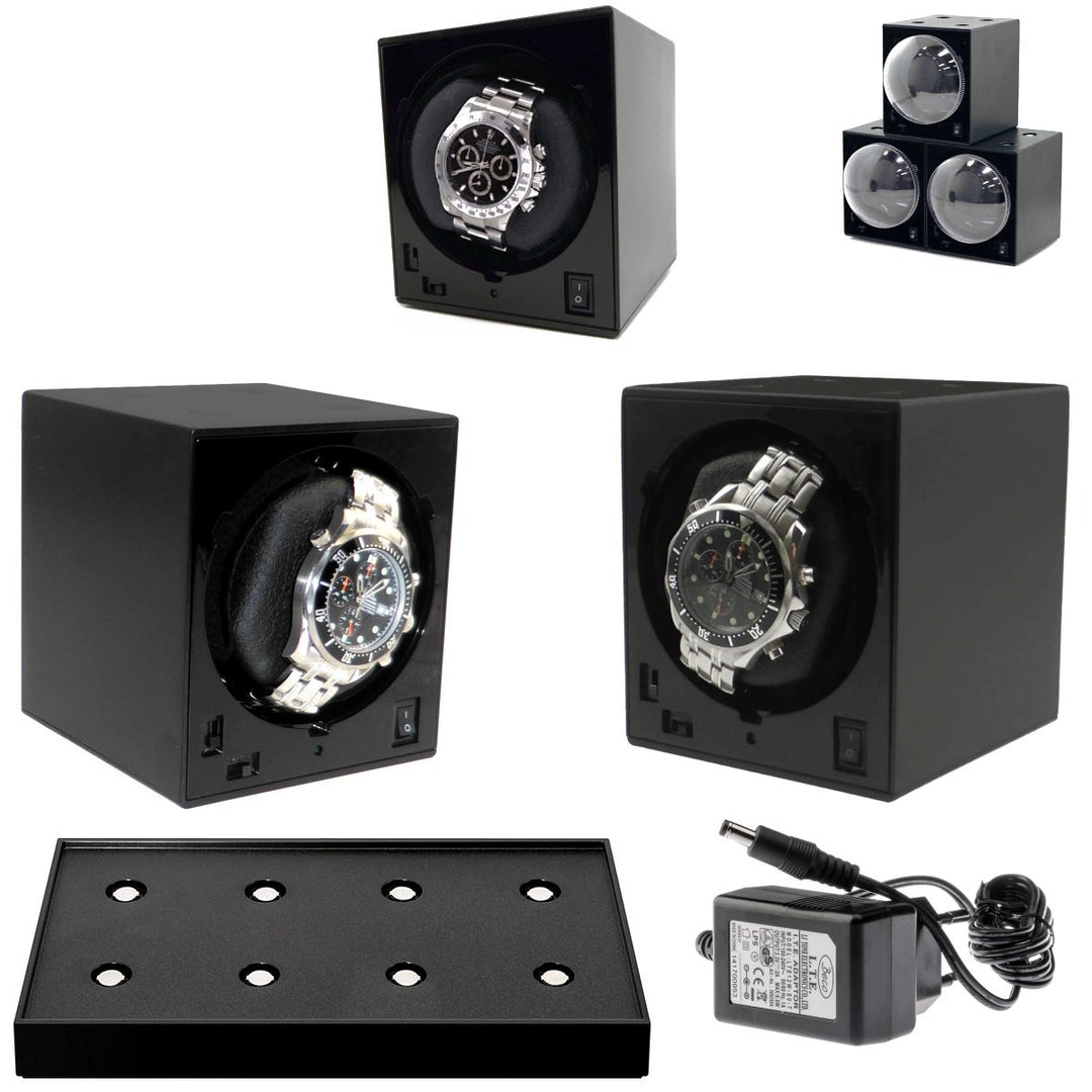 Uhrenbeweger Boxy FULL BLACK PRO3 Base MED
