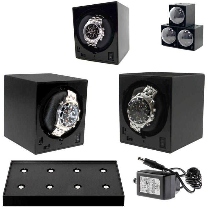 Uhrenbeweger Boxy FULL BLACK PRO3 Base MED