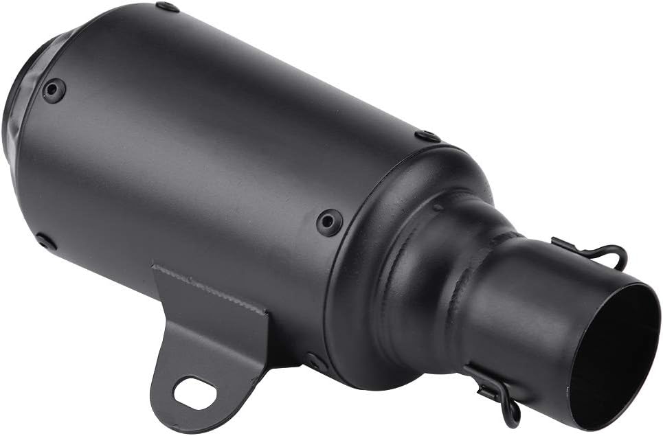 Motorrad Auspuffrohr, Universal Schalldämpfer Auspuff Endrohr Endrohr Spitze Edelstahl für die meist