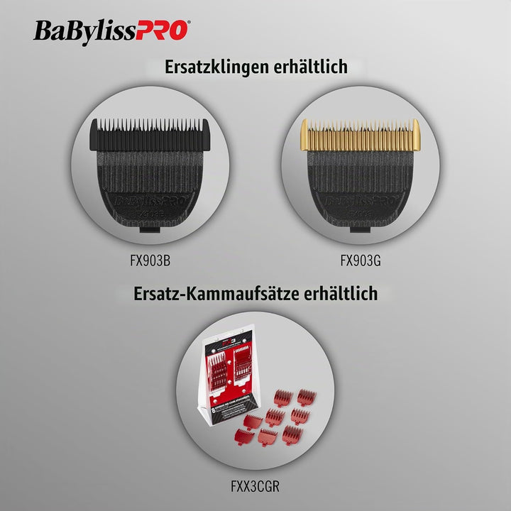 BaBylissPRO FX3 Professional Hochdrehmoment-Schermaschine, Schermaschine