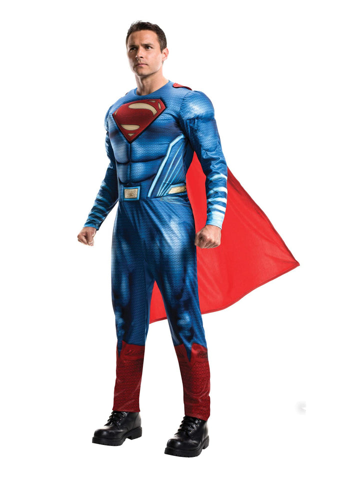 Rubie's 820952XL Offizielles DC Warner Bros Justice League Superman Kostüm für Erwachsene, herren, 0