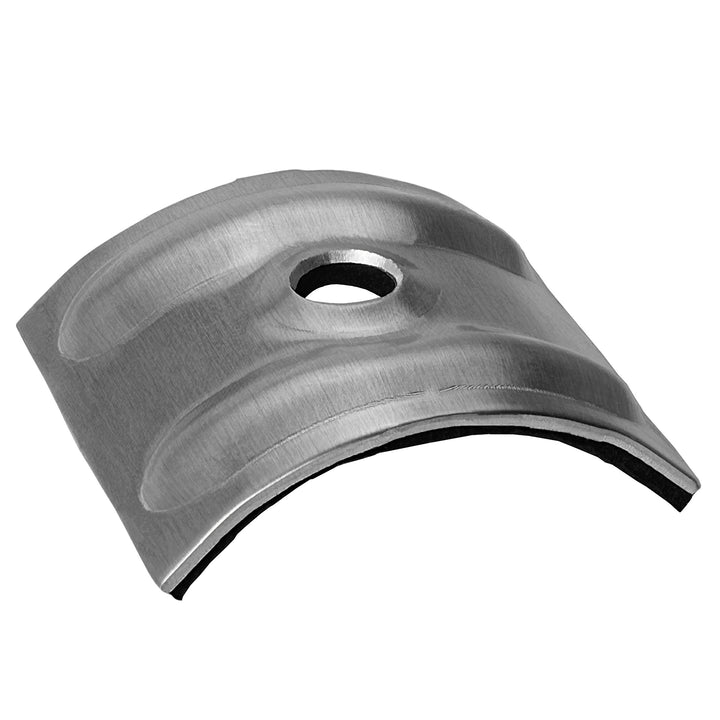 Kalotten Sinus 76/18 für Wellplatten 100er Pack Kalotte Alu blank mit Moosgummi