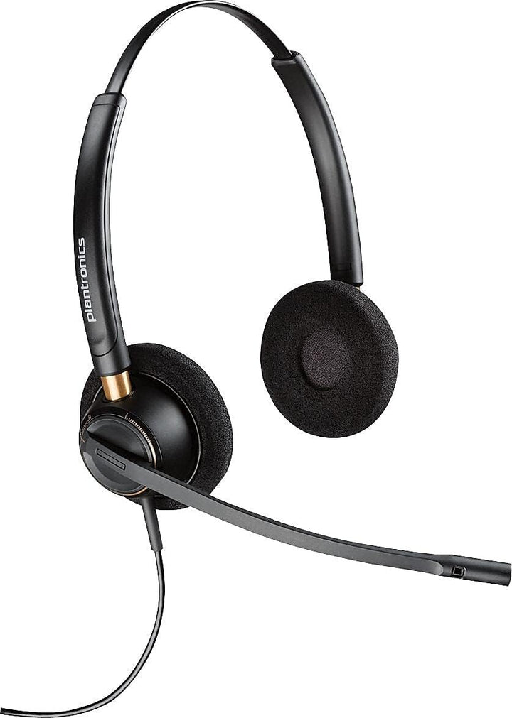 HP Poly EncorePro 520 500 series Headset On-Ear kabelgebunden Quick Disconnect Schwarz Zertifiziert