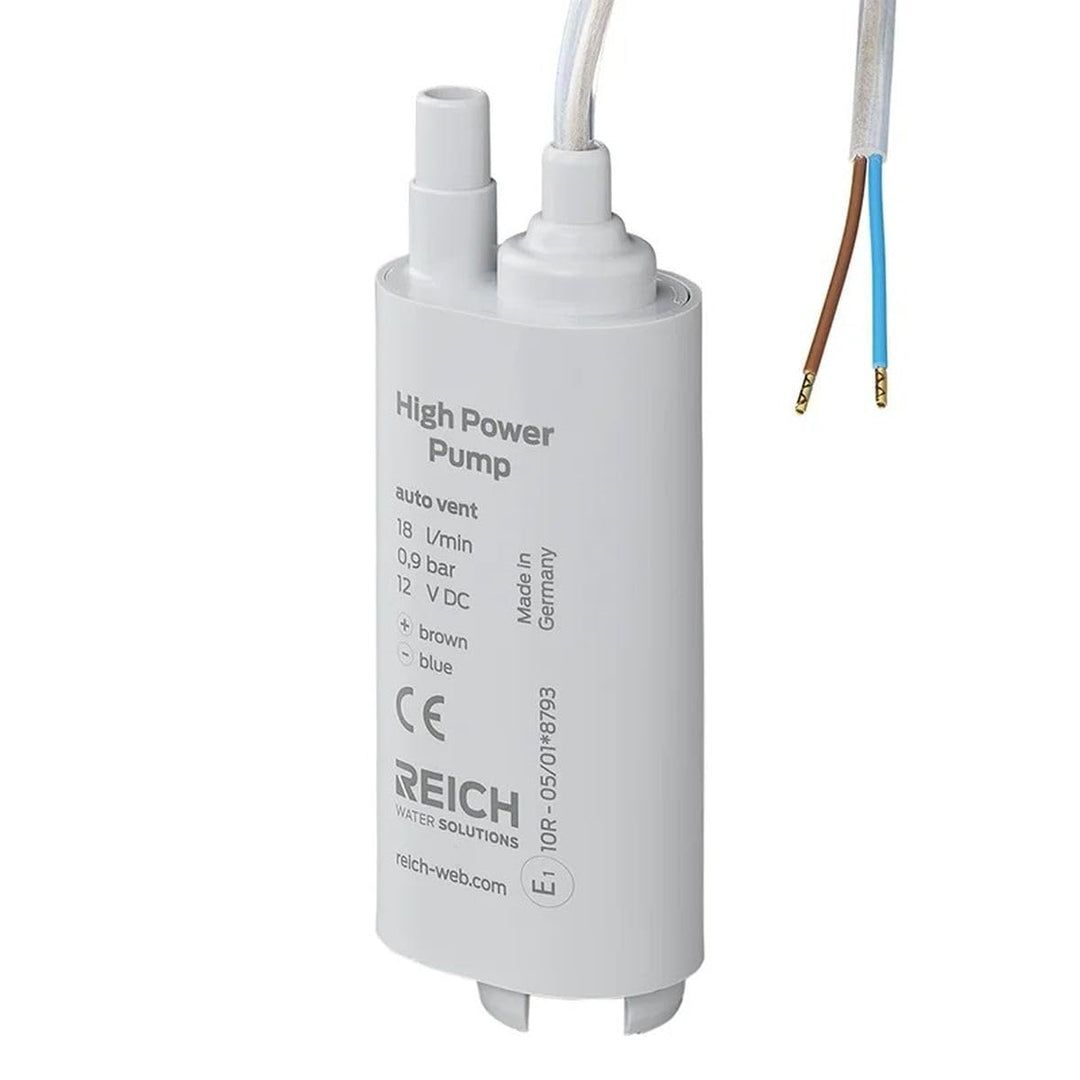 Moritz Tauchpumpe 12V 18 l/min 0,9 bar mit Entlüftung – Wohnmobil | High Power, Auto Vent, Ø45 mm, 3