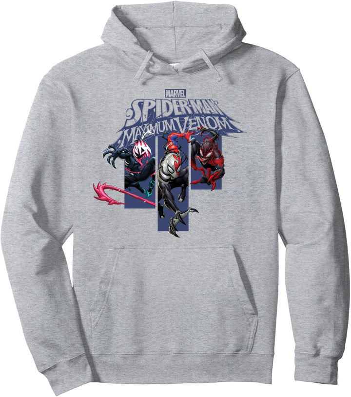 Marvel Spider-Man Maximum Venom Panels Pullover Hoodie