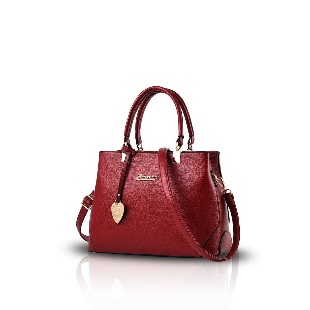 NICOLE & DORIS Handtaschen für Damen Elegant Henkeltaschen PU Leder Schultertasche Wasserdichte Umhä