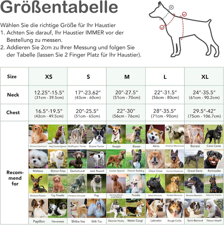 Hundegeschirr Leuchtend Wiederaufladbares Leuchtgeschirr für Hunde Led Beleuchtetes Hundegeschirr fü
