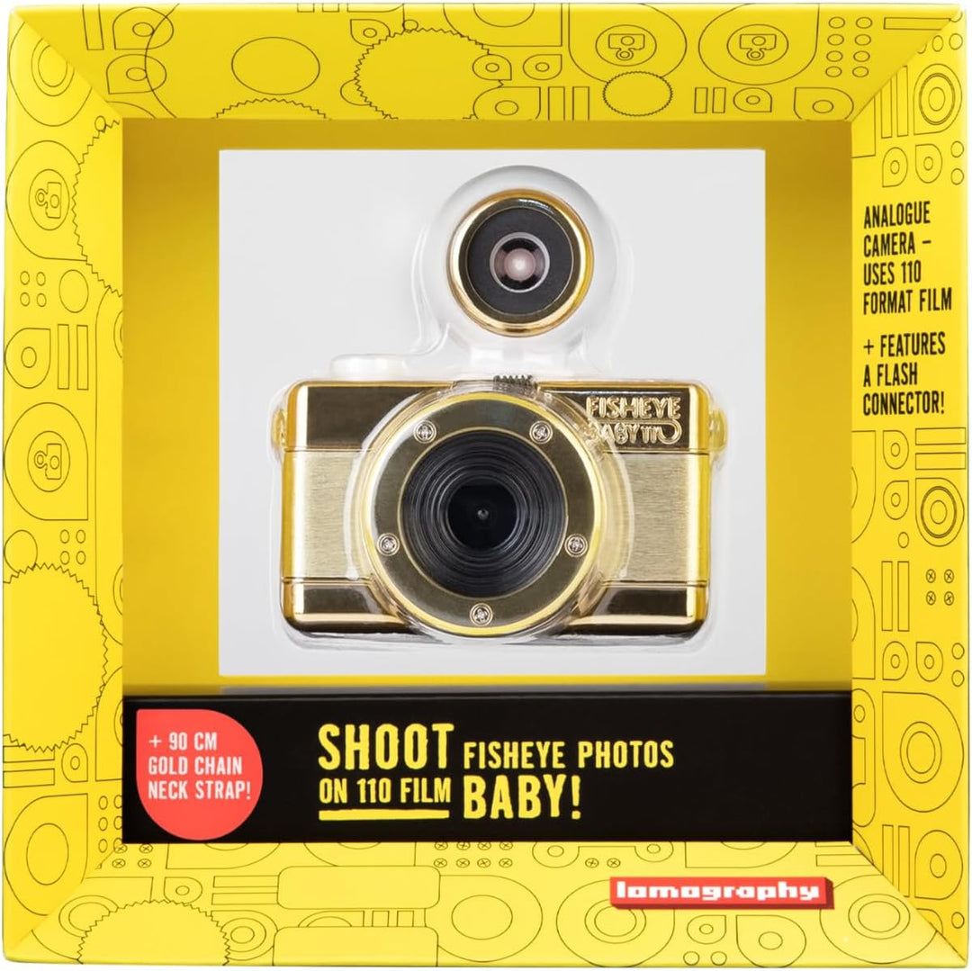 Lomography Fisheye Baby 110 Camera Gold