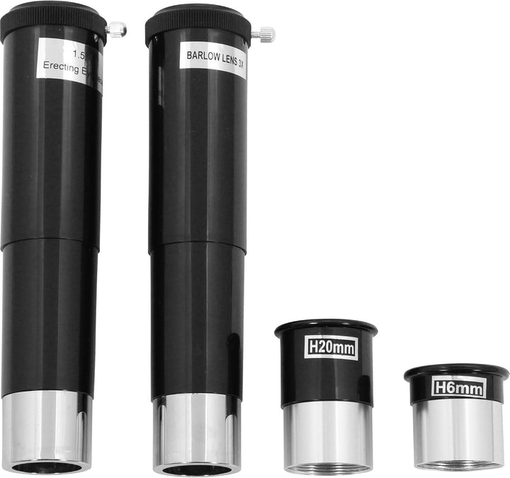 Zoomion Viking 60/900 AZ Teleskop Set für Kinder und Einsteiger in die Astronomie - Astronomisches F