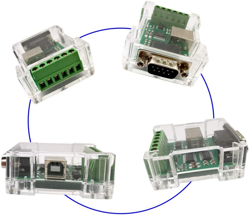 DSD TECH 3-IN-1-USB-zu-RS232-TTL-RS485-Adapter SH-U20A mit FTDI-FT232RL-Chip für Windows Liunx Mac O