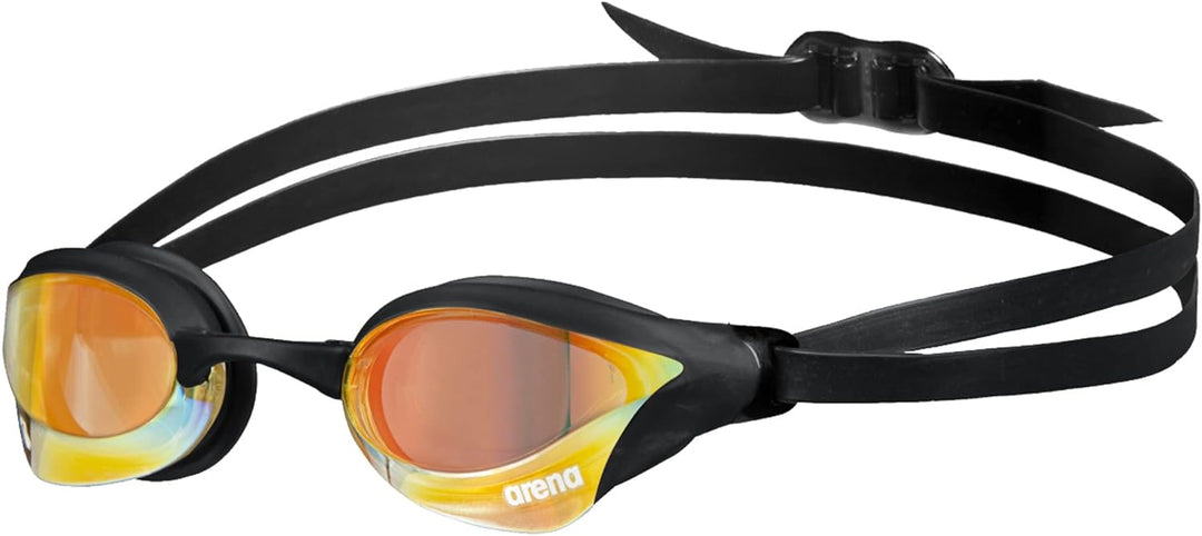 ARENA Schwimmbrille Cobra Core Swipe Mirror Schwimmbrille Unisex Erwachsene Einheitsgrösse Kupfergel
