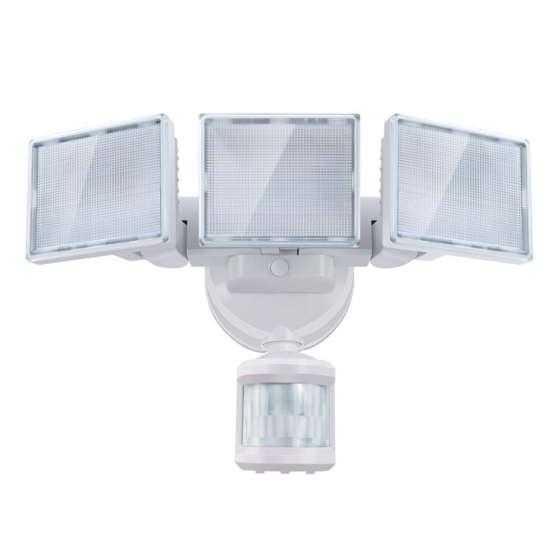 SOLLA led strahler mit bewegungsmelder, 40 W 3000LM Superhell LED Fluter Aussen, IP65 Wasserdicht PI