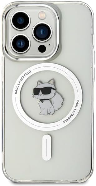 KARL LAGERFELD KLHMP15LHFCCNOT Hülle für iPhone 15 Pro 6.1" transparent hardcase IML Choupette
