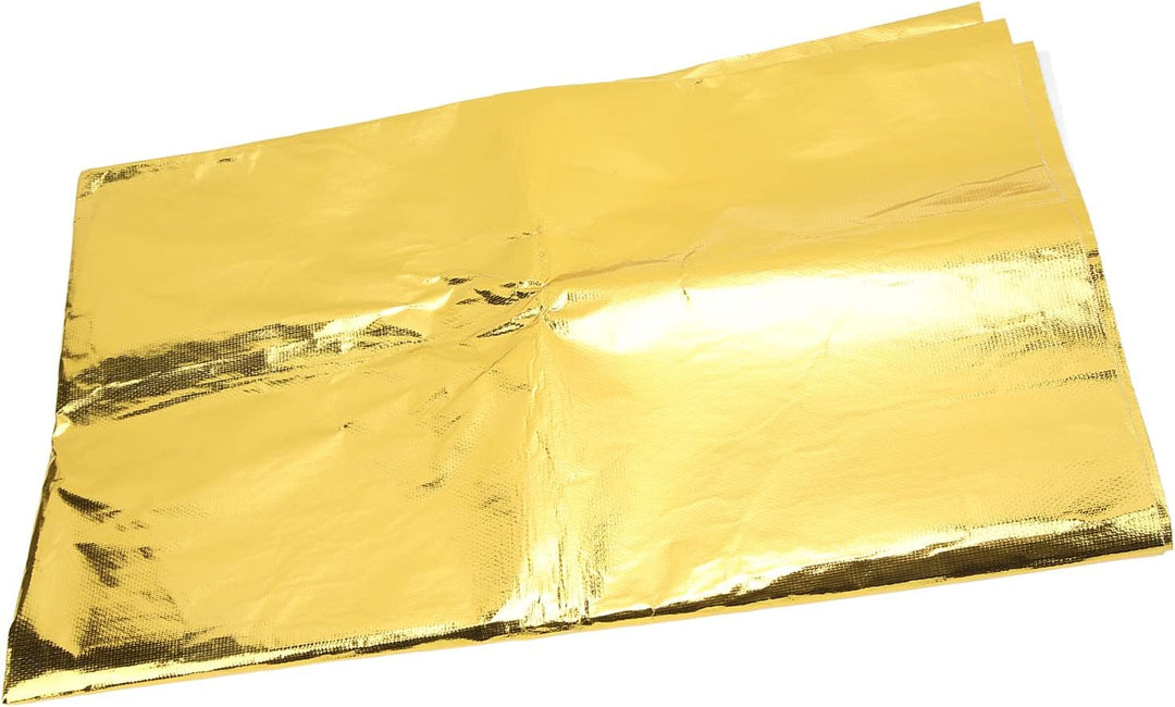 Cocoarm Selbstklebendes Reflektierendes Hitzeschild-Wickelband, Hochtemperatur-Wärmeisolierung, Hält