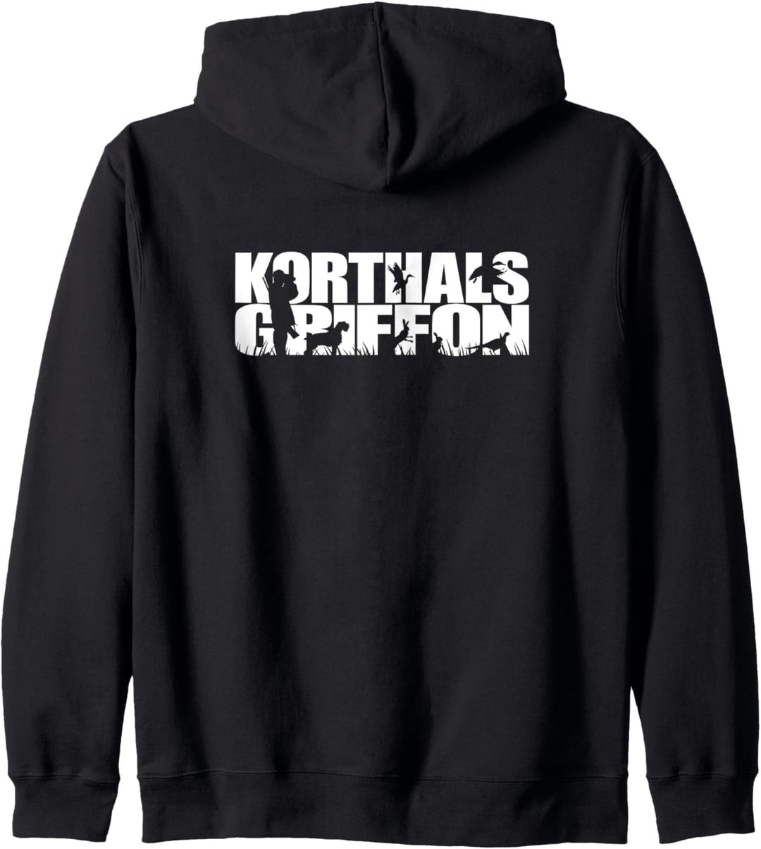 Korthals Griffon Hunde Jagdhund Jäger Jagdhunde Kapuzenjacke
