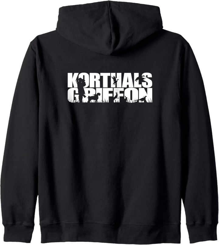Korthals Griffon Hunde Jagdhund Jäger Jagdhunde Kapuzenjacke