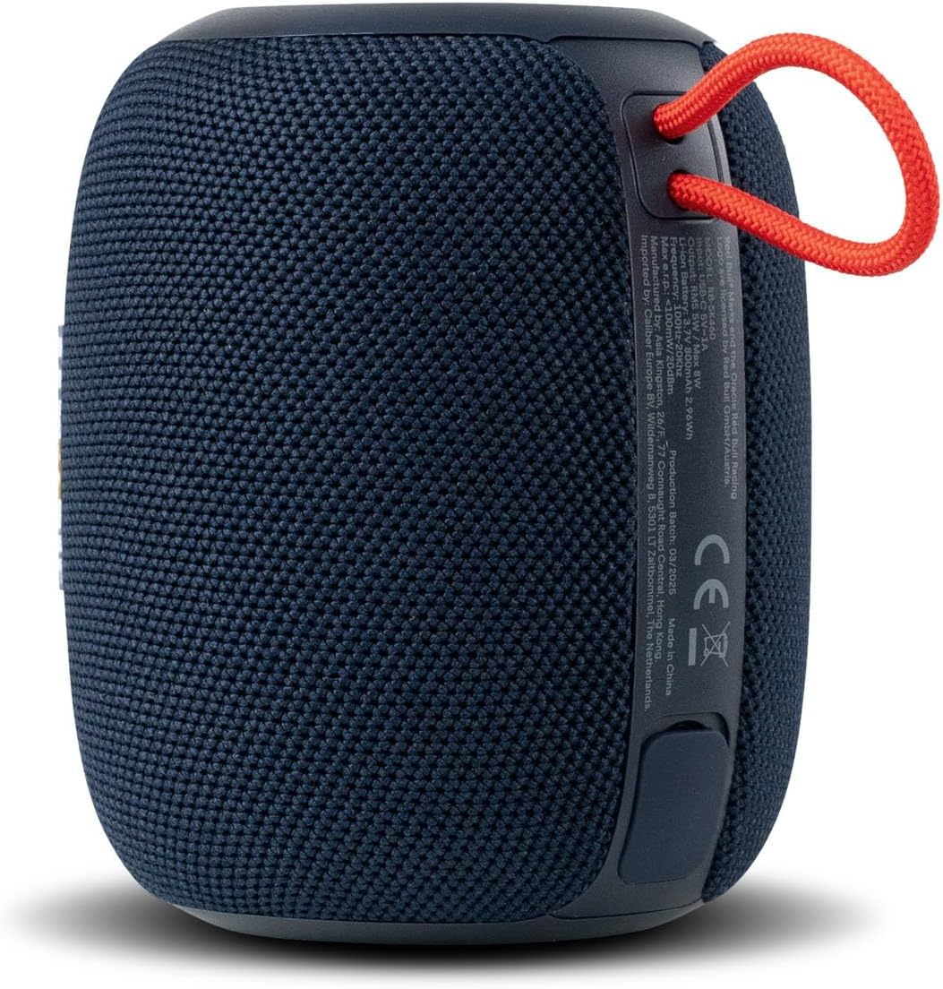 Oracle RED Bull Racing Bluetooth-Lautsprecher – Kompakter Bluetooth-Lautsprecher mit LED-Lichtern, L