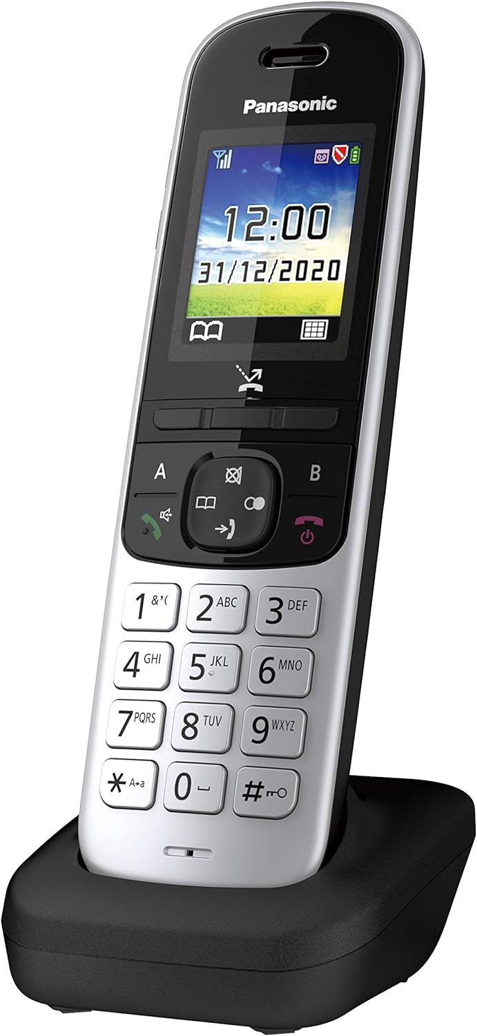 Panasonic Mobilteil KX-TGH7 Serie inkl. Ladeschale schwarz