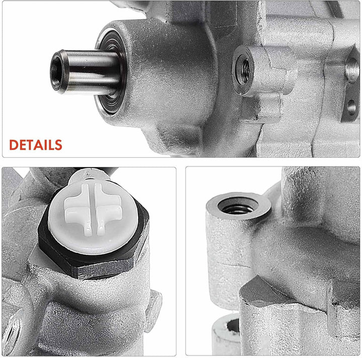 Frankberg Servopumpe Hydraulikpumpe Lenkung ohne Reservoir ohne Riemenscheiben Kompatibel mit Wrangl