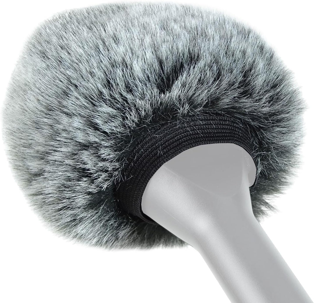 keepdrum WS-BK Fell-Windschutz Windscreen Windshield für Digital-Rekorder Videomikrofon Handy-Record