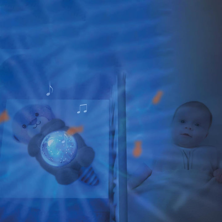 Personalisierter Sternenlicht Projektor Otto – Baby Einschlafhilfe & Nachtlicht Kinder – Beruhigende