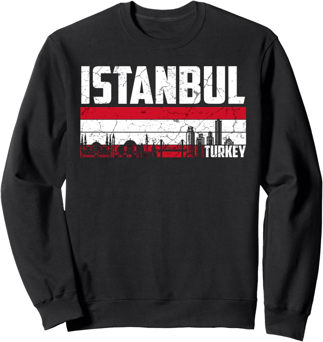 Mein Istanbul Skyline Heimat Stadt Souvenir Sweatshirt