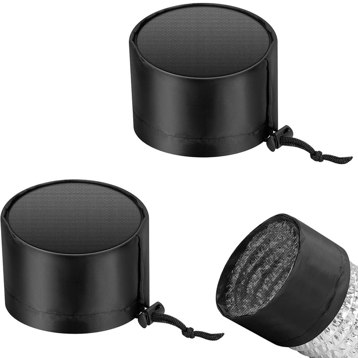 VIVOSUN 2 Stück Wachstumszelt-Entlüftungsabdeckung, 10,2 cm/15,2 cm/20,3 cm Kanalfilterabdeckung mit