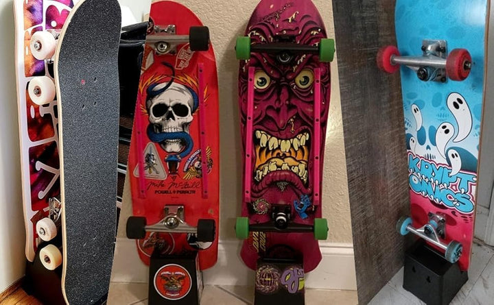 BOOSTEADY Skateboard Halterung Skateboard Ständer Skateboard Rack Skateboard Zubehör für tragbare Au