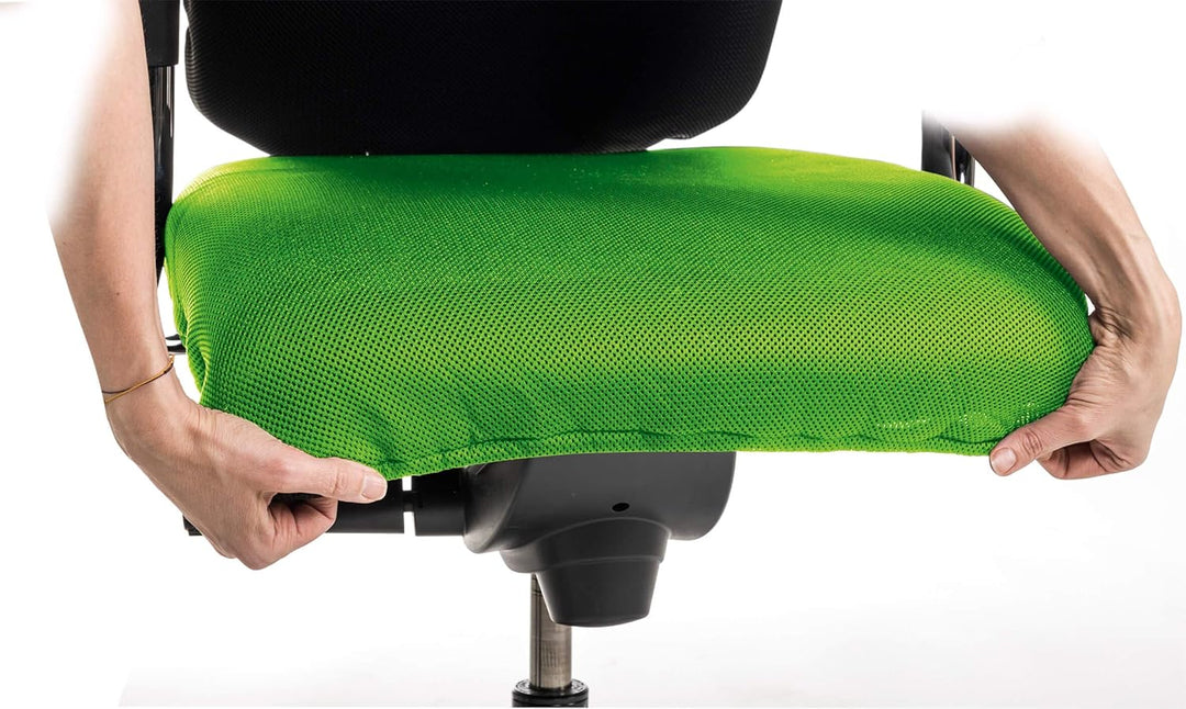 Bürostuhlbezug für die SITZFLÄCHE (Grösse Standard) - Sitzflächengrösse ca. 40-52 cm Breite und ca.