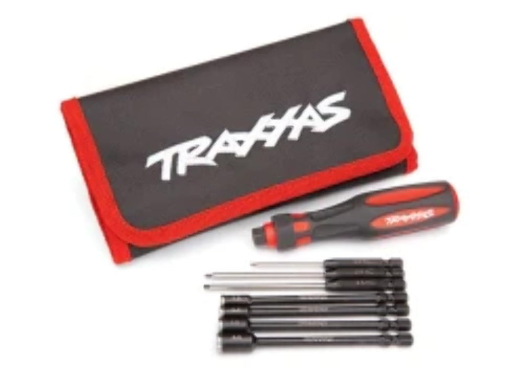 Traxxas Speed-Bit Essentia-Set, 7teilig 1/4Zoll + Griff