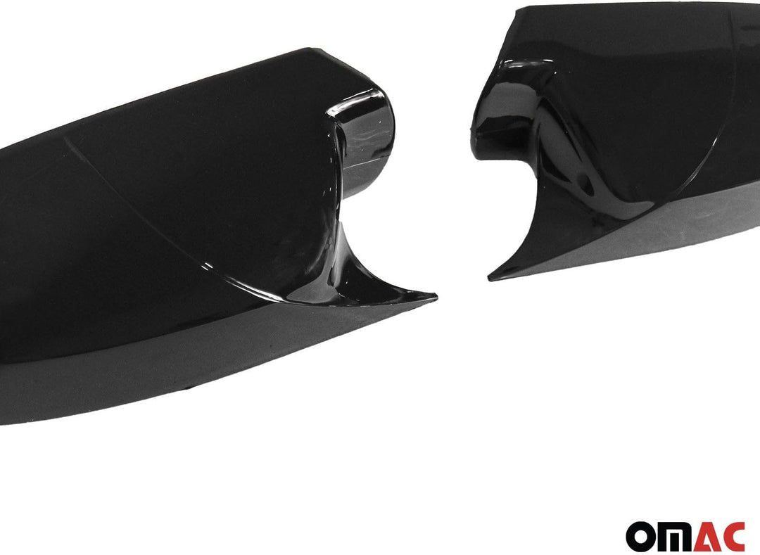 Spiegelabdeckung Spiegelkappen kompatibel mit Audi A3 S3 RS3 2008-2013 Piano Schwarz 2x