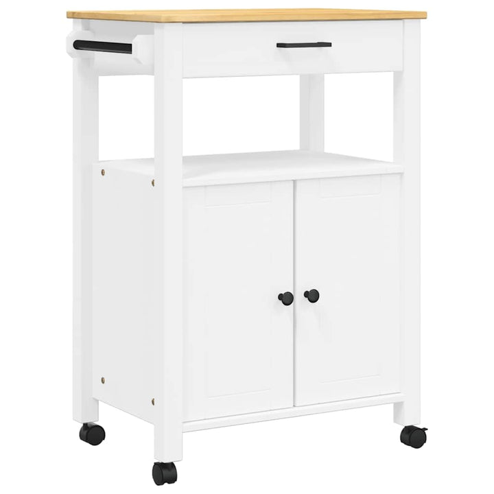 vidaXL Küchenwagen, Servierwagen mit viel Stauraum, Beistellwagen für Küche Wohnzimmer Badezimmer, T