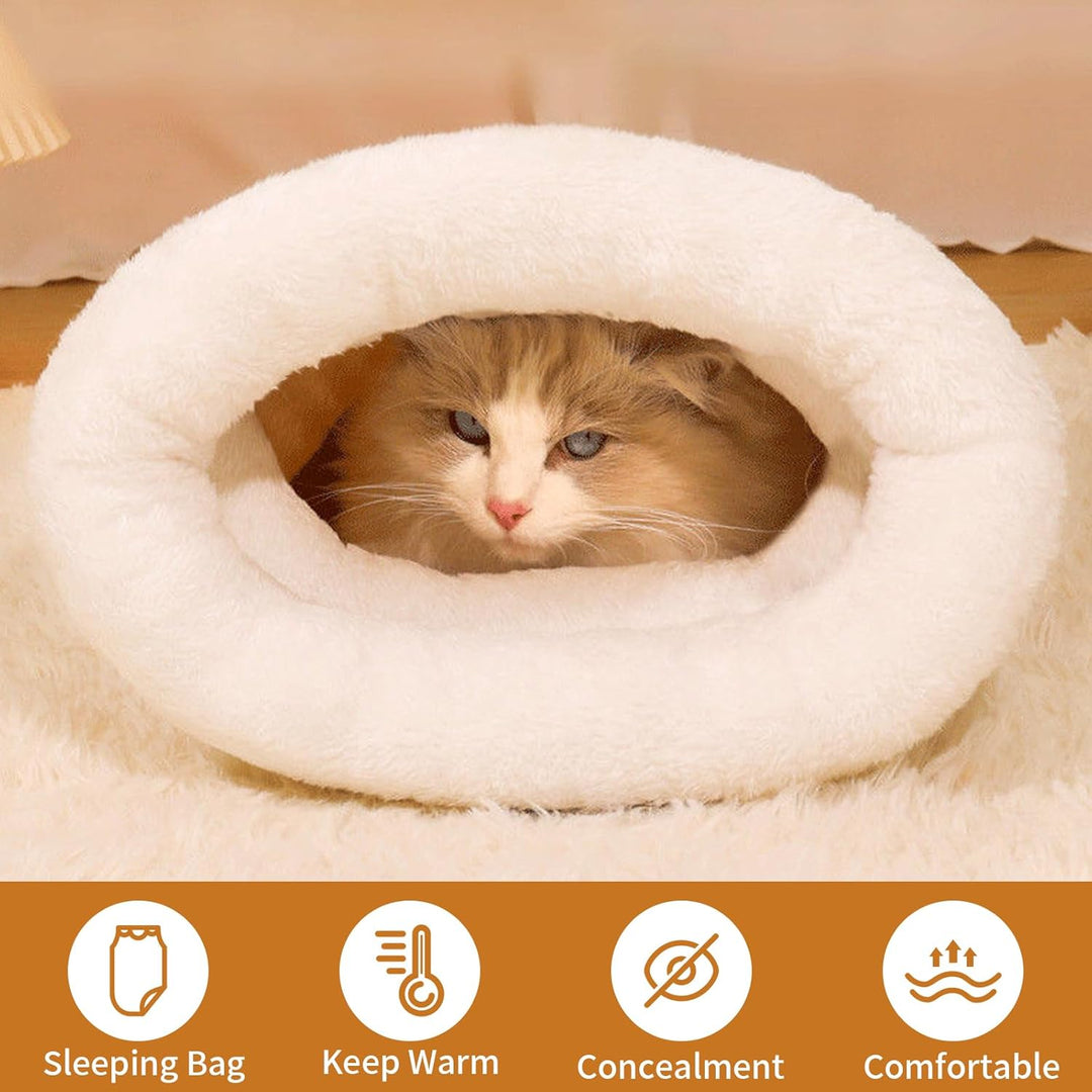 Katzenschlafsack,Katzen Schlafsack,Cat Winter Sleeping Bag,Schlafsack für Katzen,Pet Sleeping Bag fo