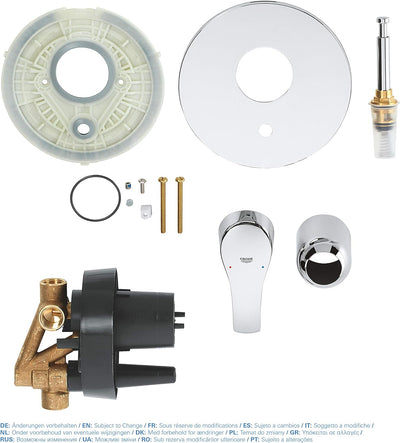 Grohe Eurosmart 2015 EHM Set UP Wanne, Chrom