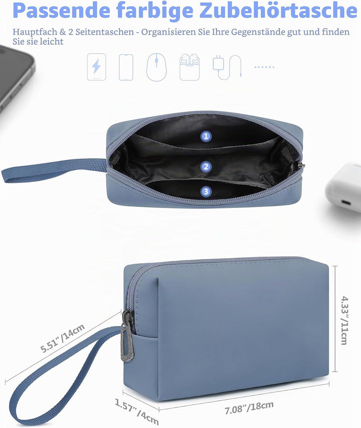 HYZUO 13 Zoll Laptop Hülle Tasche mit Einstellbarer Ständer für MacBook Air 13 M5 A3449 M4 M3 M2 M1