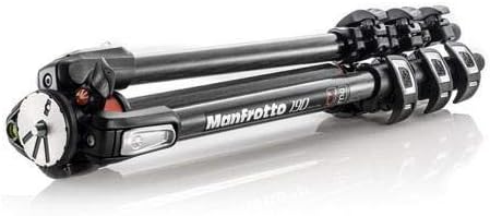 Manfrotto MT190CXPRO4 Stativ aus Kohlefaser, 4 Abschnitte, Schwarz Carbon Fibre 4 Segm Stativ, Carbo